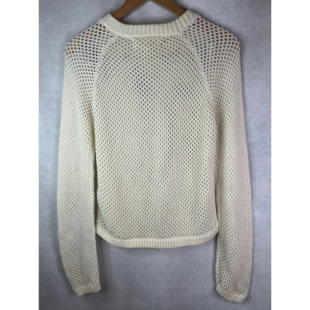 Mara Hoffman Uschi‎ Sweater Cream Sz XS